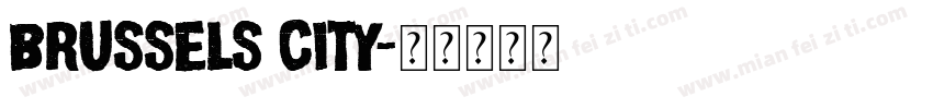 Brussels City字体转换